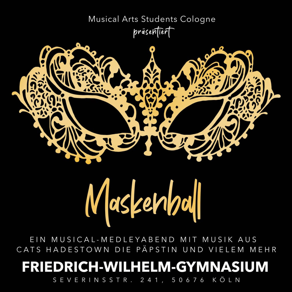 Veranstaltungstipp: Musical-Medleyabend "Maskenball"