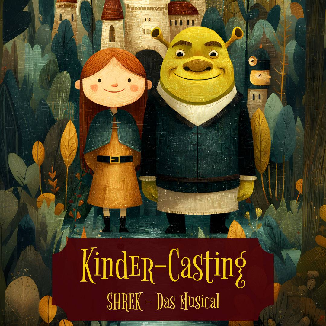 Kindercasting für "SHREK – Das Musical"