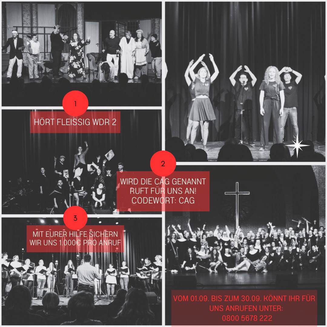 1000 Euro für die CAG – Ihr könnt uns helfen!