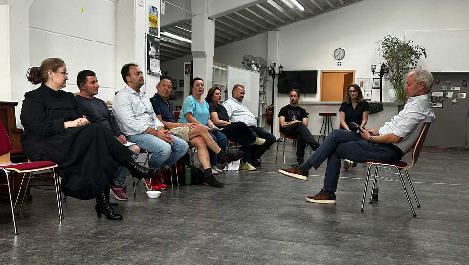 Erste Wochenendprobe!