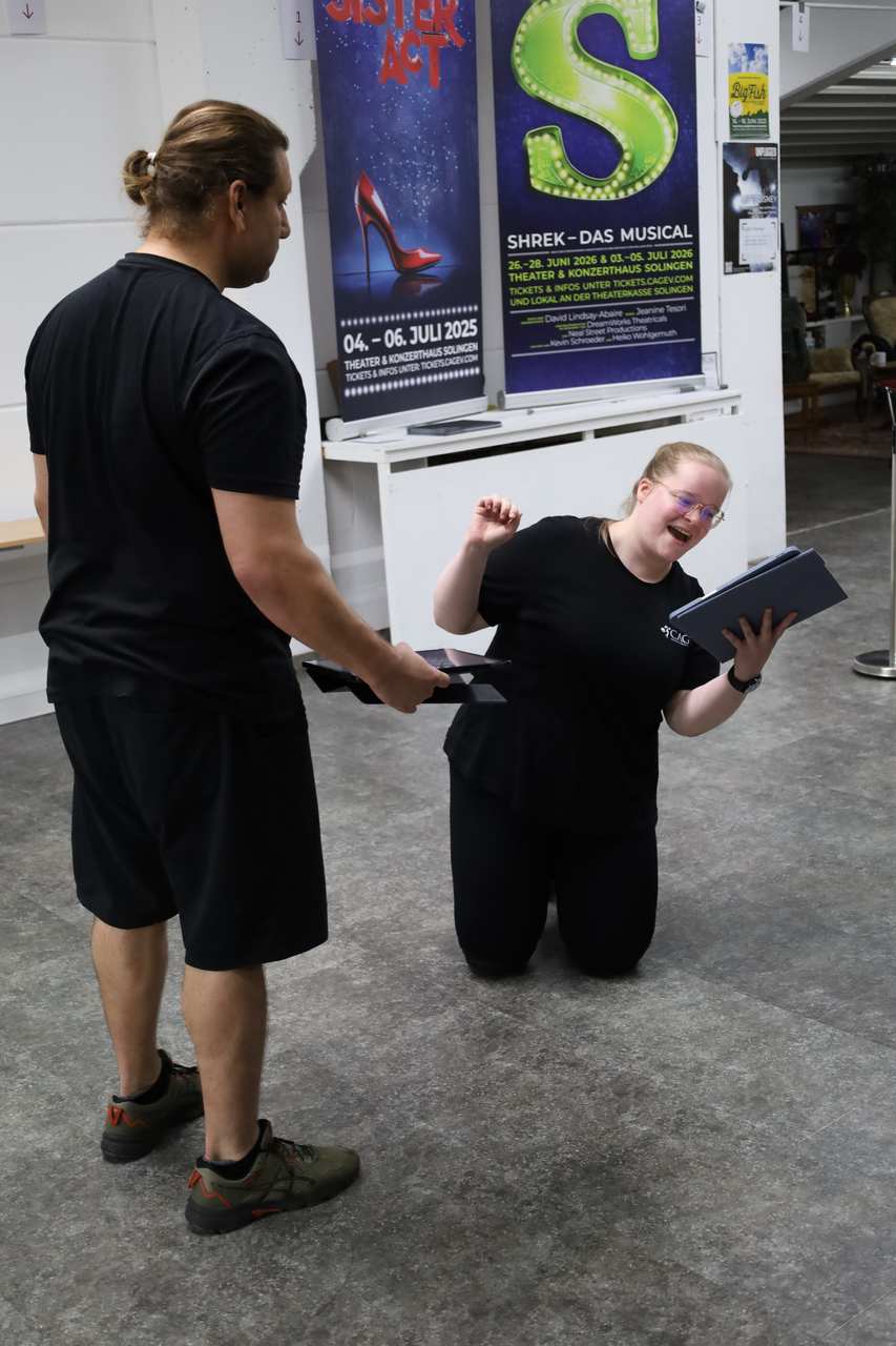 Zu Besuch bei der Regie