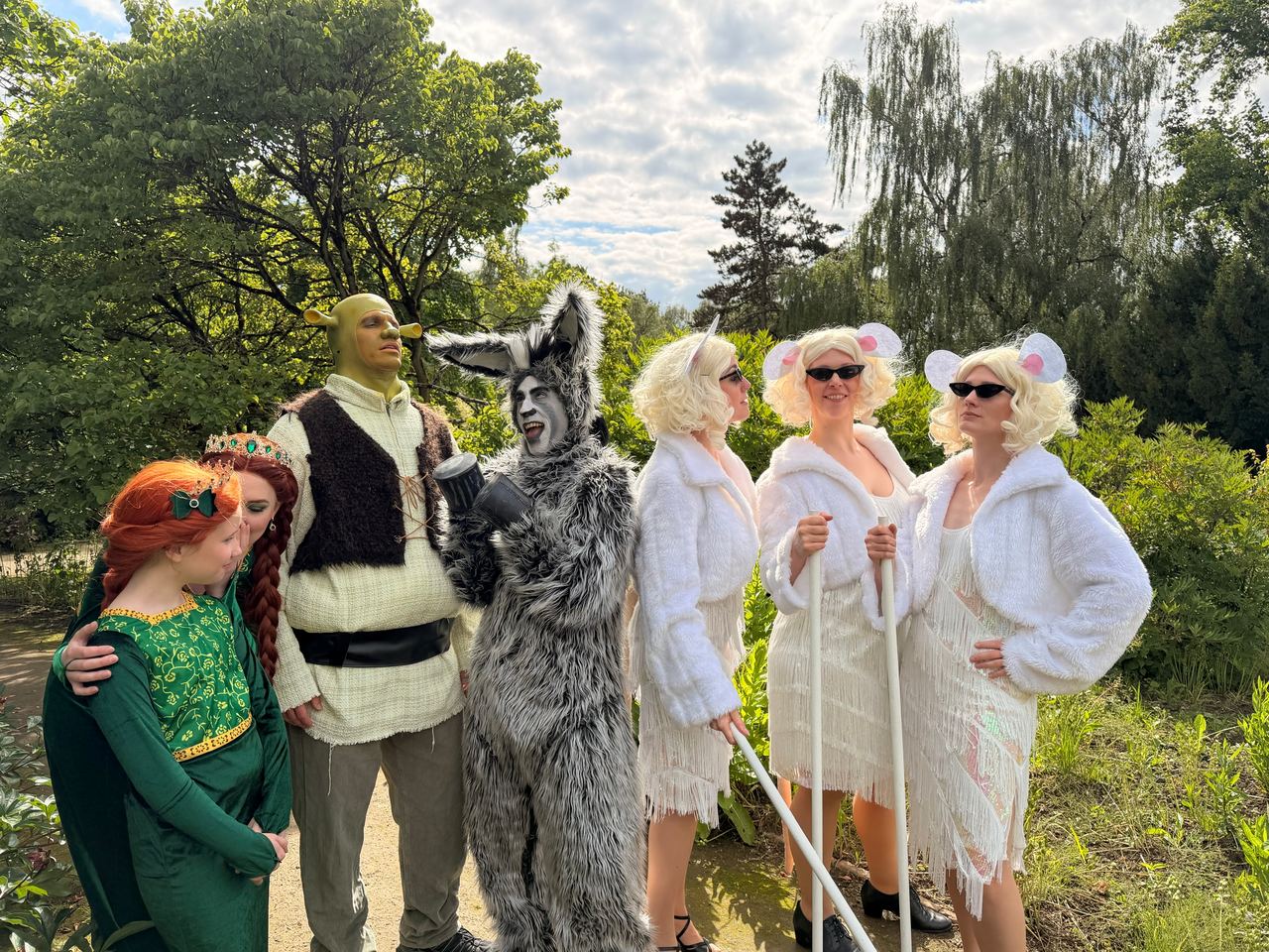 Große Promo im Botanischen Garten