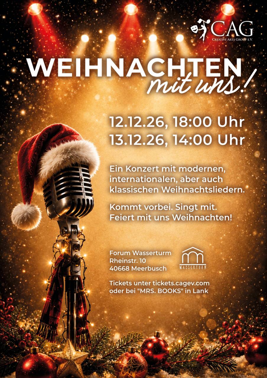 Weihnachten mit uns!