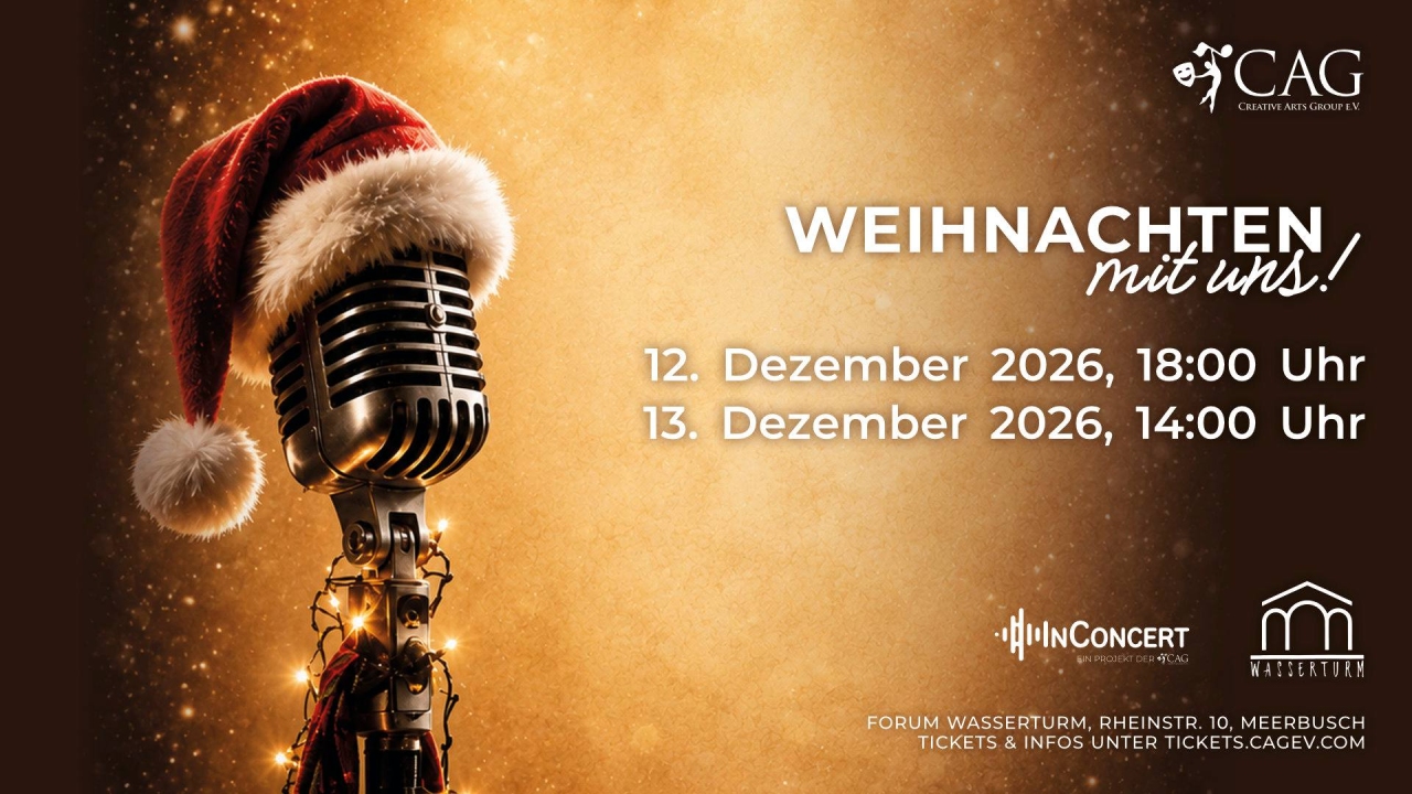 Weihnachten mit uns!